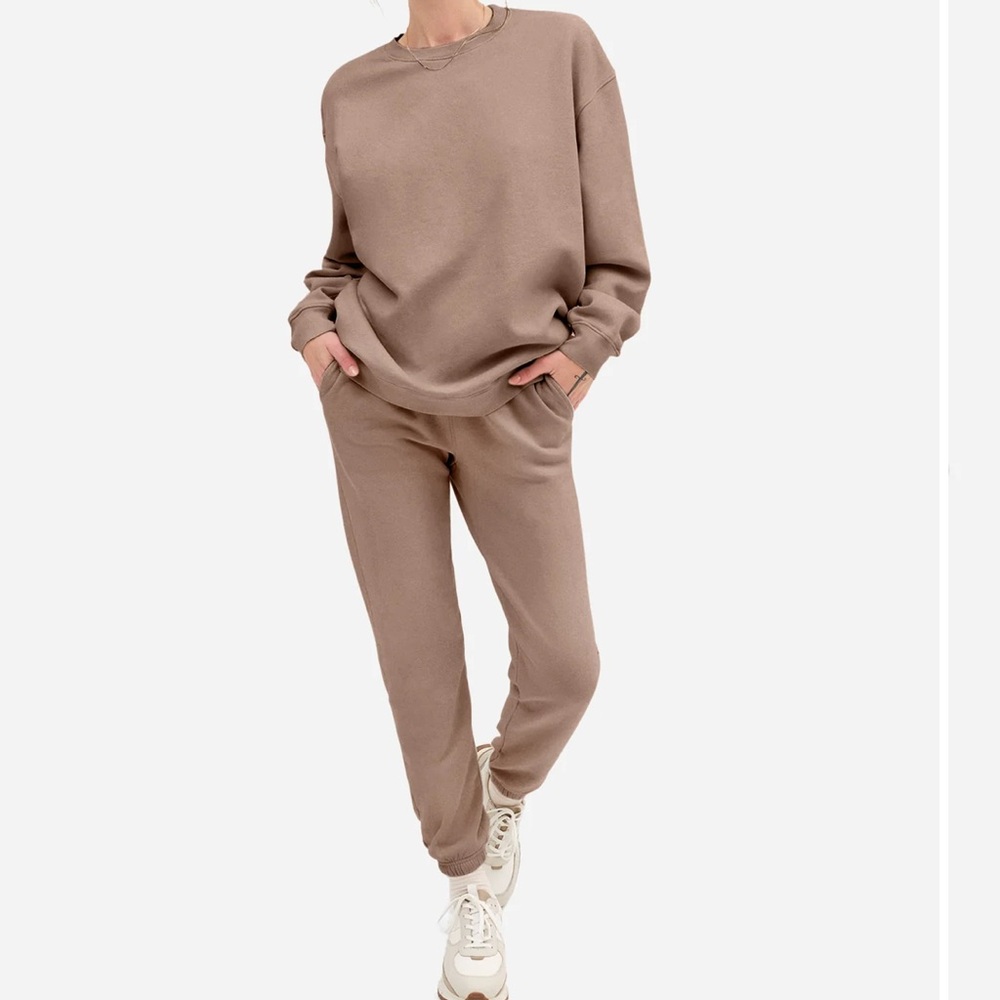 MATE the Label Joggers in Mushroom, Size Small